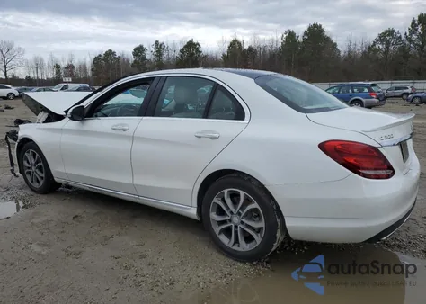 2015 Mercedes-Benz C 300 4Matic from USA, damaged, VIN 55SWF4KBXGU171444